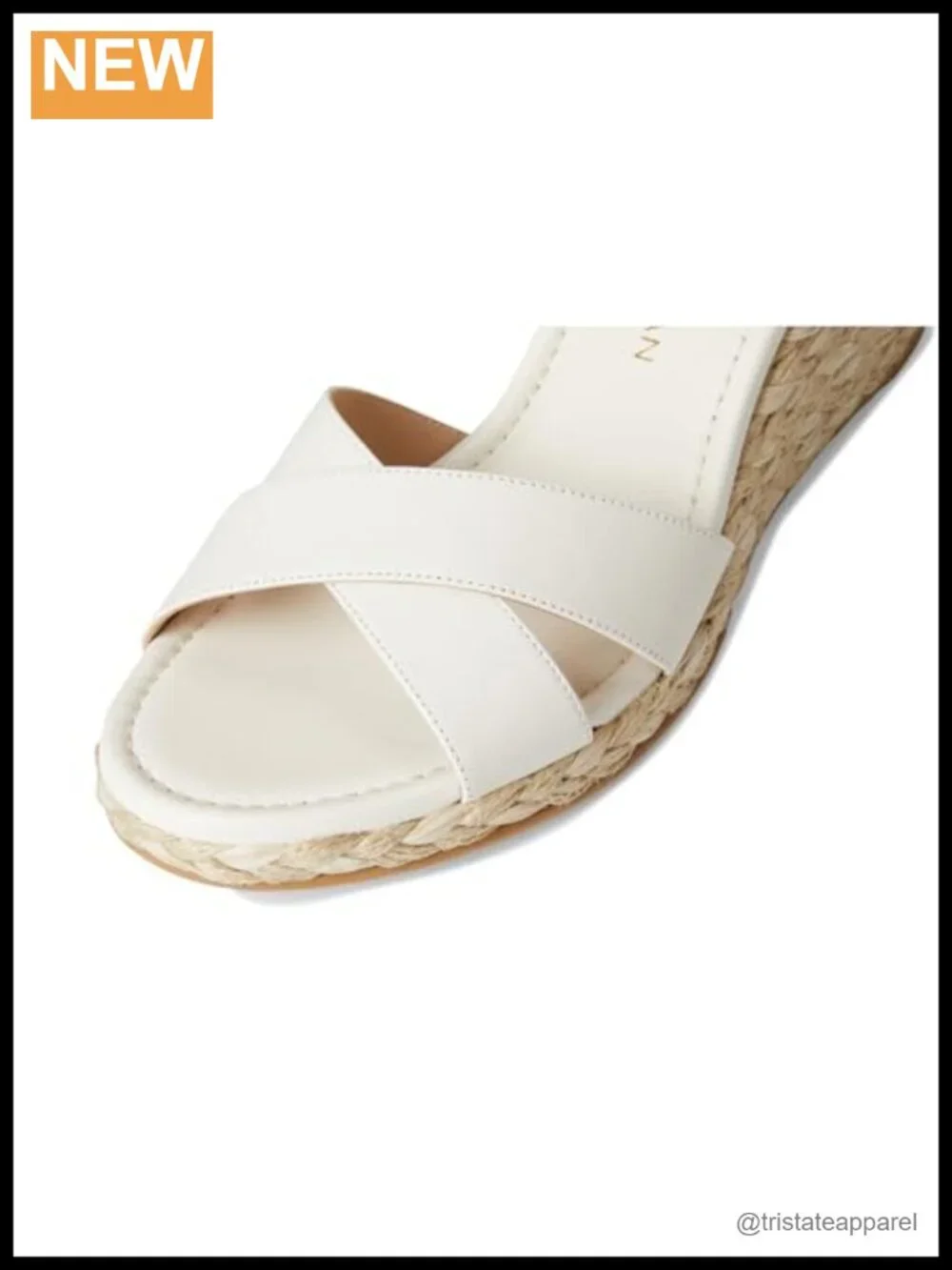 Leather Espadrille Wedge Sandals Buckle Ankle Strap Open Toe Casual